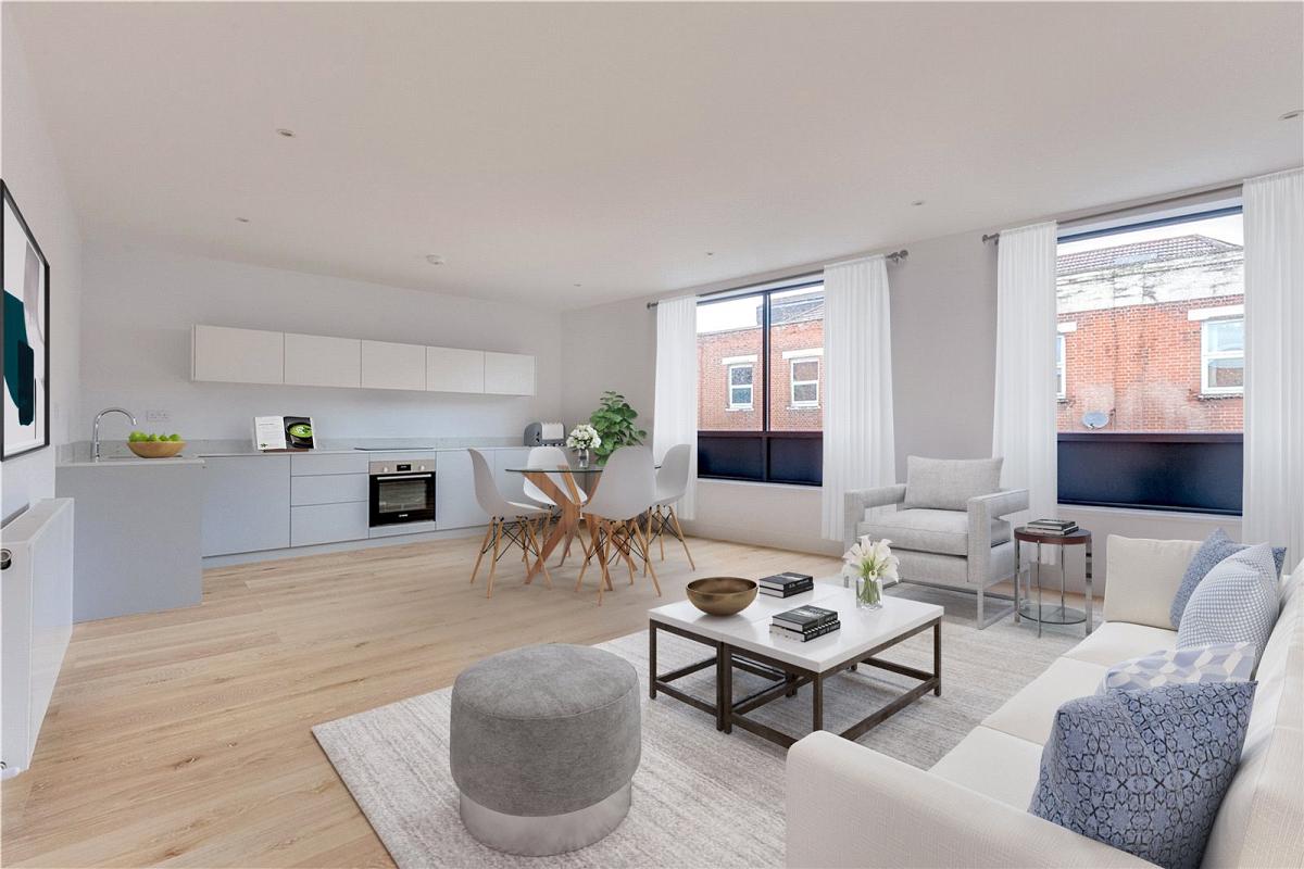 Fulham, Greater London, 2 bedroom flat for sale in Lillie Road