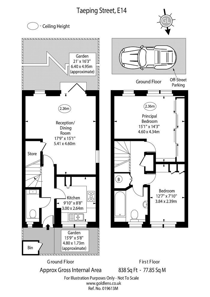 Millwall, Greater London, 2 bedroom house for sale in Taeping Street