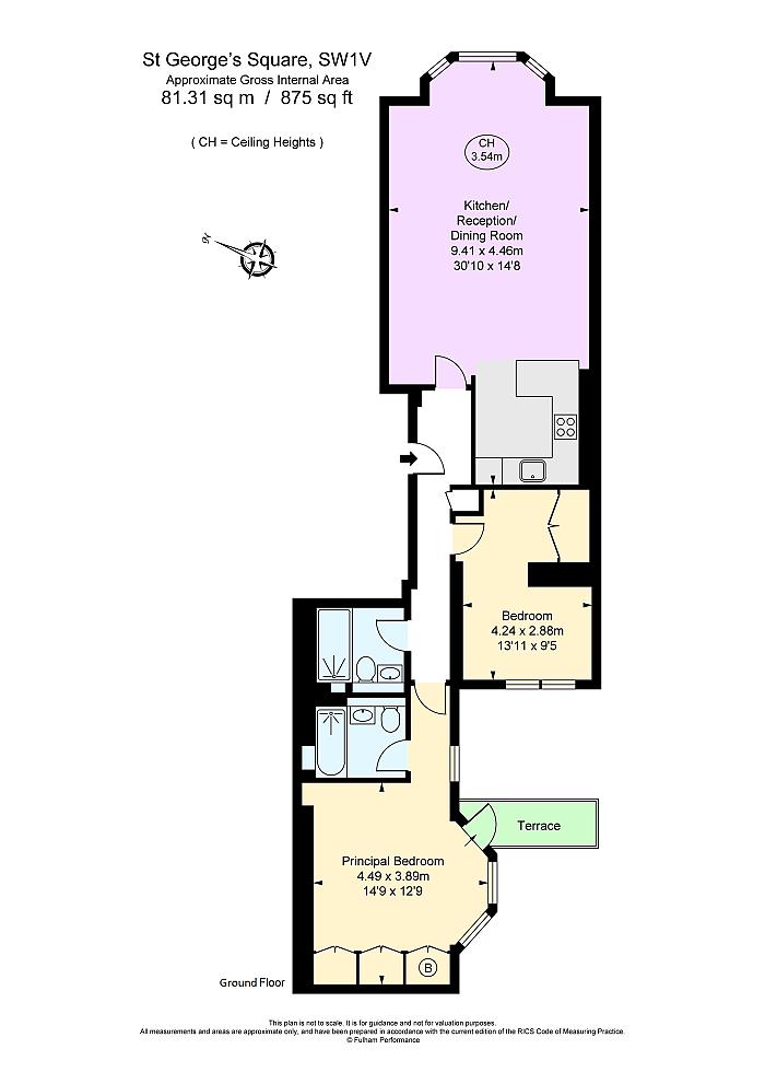 Pimlico, Greater London, 2 bedroom flat for sale in St Square