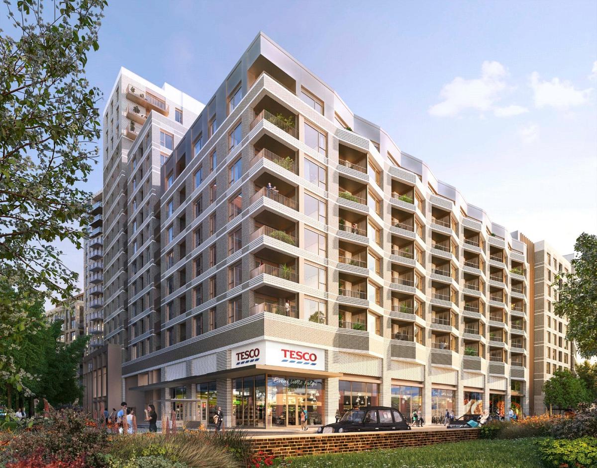 Lambeth, London, 3 bedroom flat for sale in Oval Village